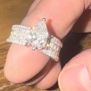 Custom Created Dazzler! Diamond Engagement Ring